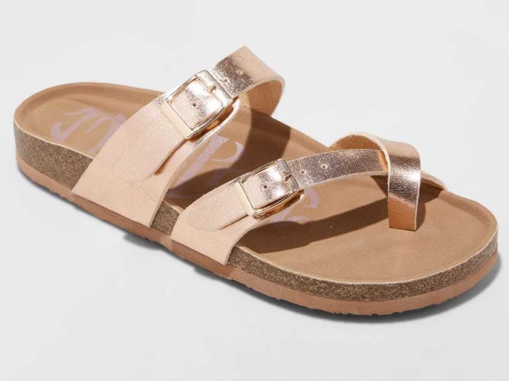 Mad Love Rose Gold Sandals