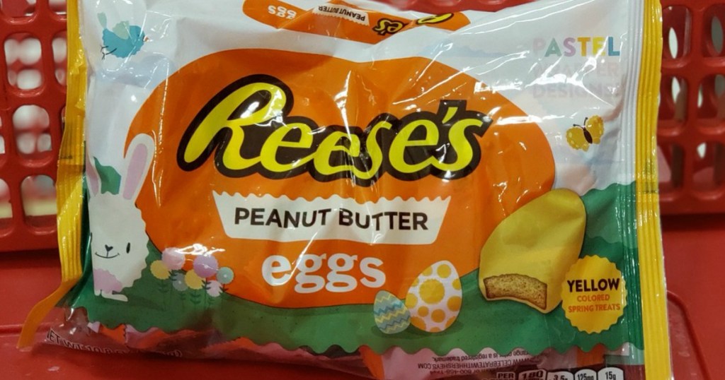 Reese's Peanut Butter Eggs in store basket