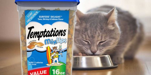 Temptations Cat Treats 16oz Containers from $5 Shipped Each on Amazon (Regularly $8)