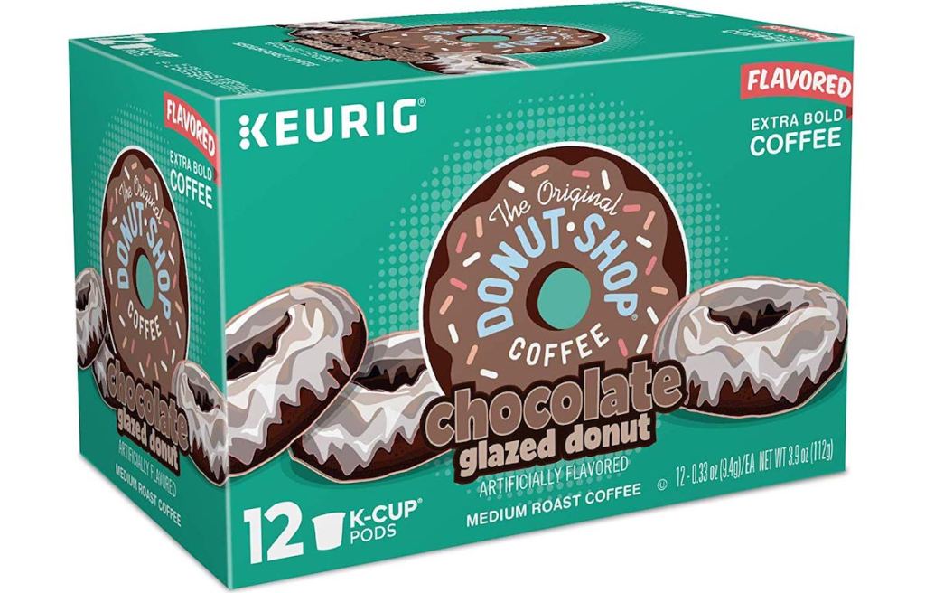 The Donut Shop. Coffee box