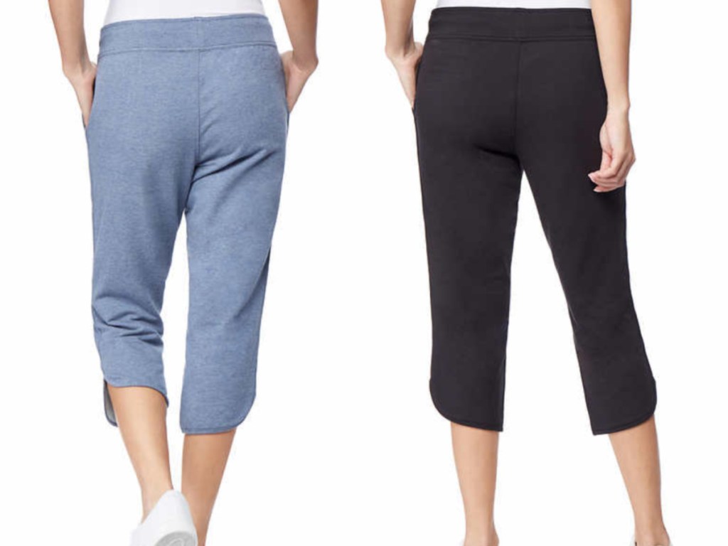 women wearing 32 degrees pull on capris