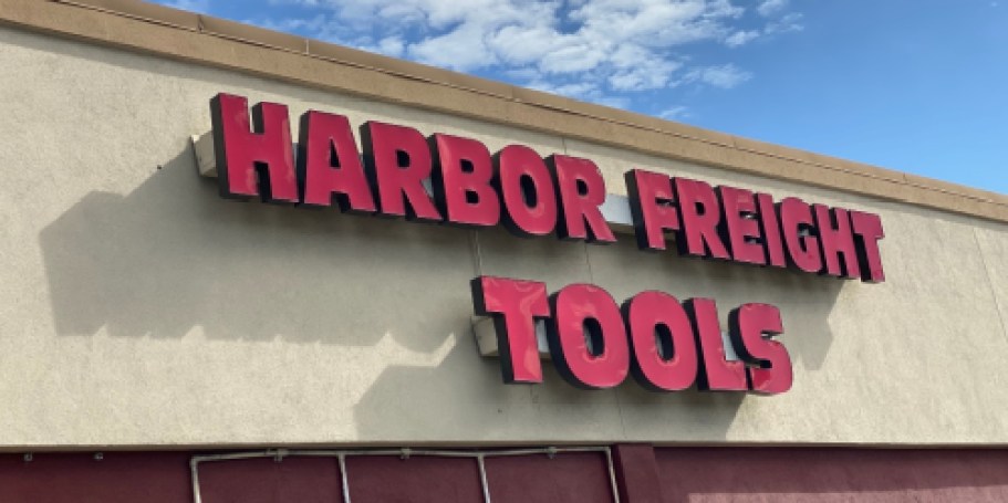 New Harbor Freight Coupon: Save $10 off $50 or $25 off $100