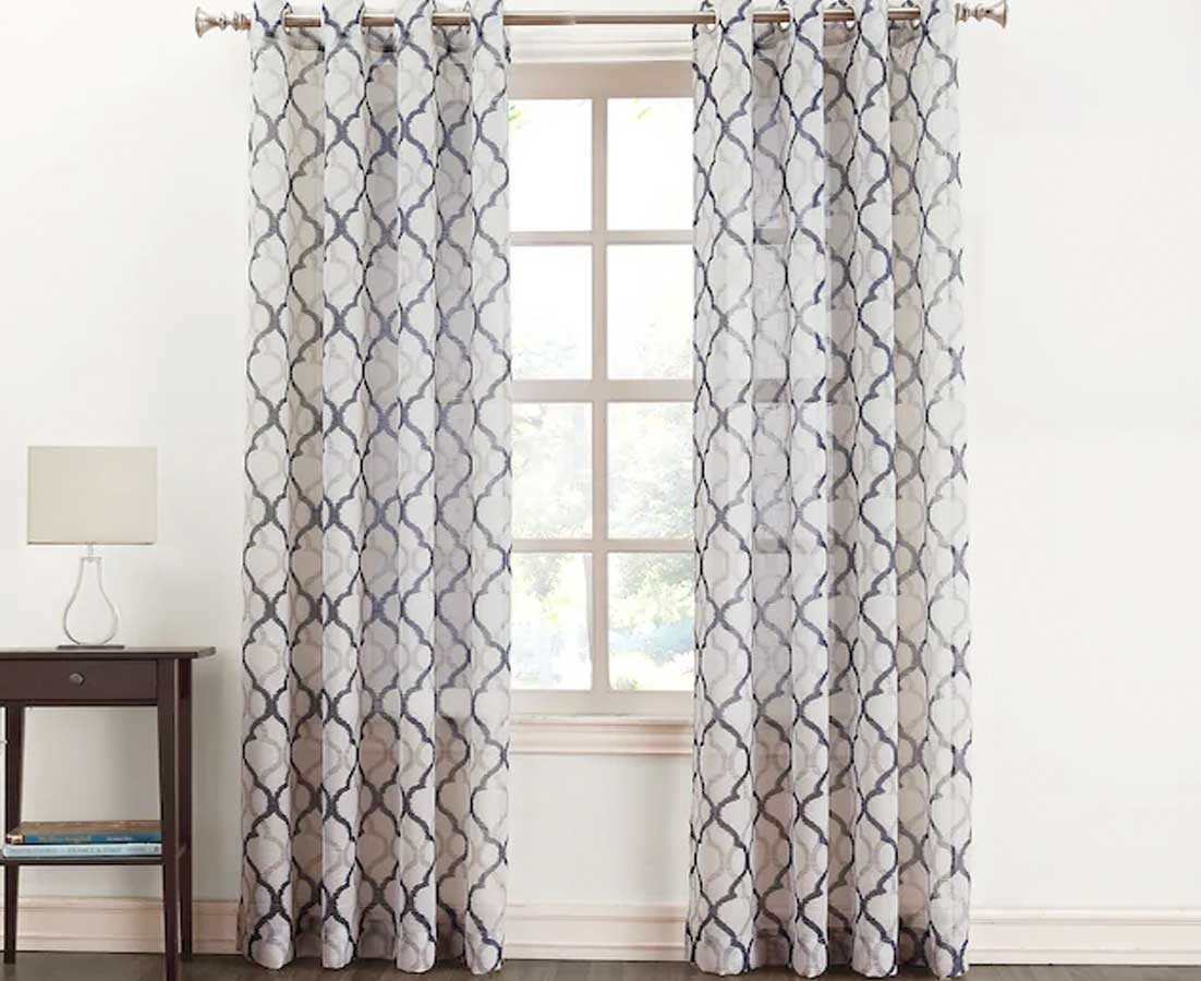 Sonoma Goods for Life Lona Semi-Sheer Window Curtain