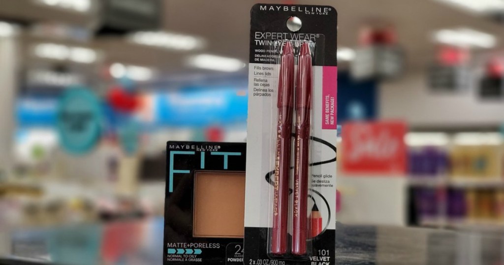 eye makeup sitting on a store shelf
