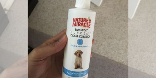 Nature’s Miracle Supreme Odor Control Spray Only $1.88 Shipped on Amazon (Regularly $10)
