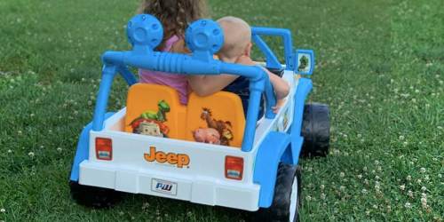 Power Wheels Disney Toy Story Jeep Wrangler Just $179 Shipped (Regularly $300)