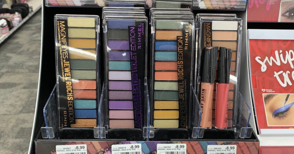 rimmel various palattes at walgrens