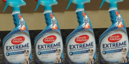 Simple Solution Extreme Stain & Odor Remover Just $4.85 Shipped on Amazon