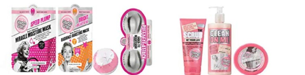 soap and glory gift set contents