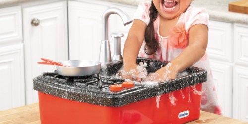 Little Tikes Sink & Stove Play Set Only $19.99 on Walmart.com | Faucet Actually Works!