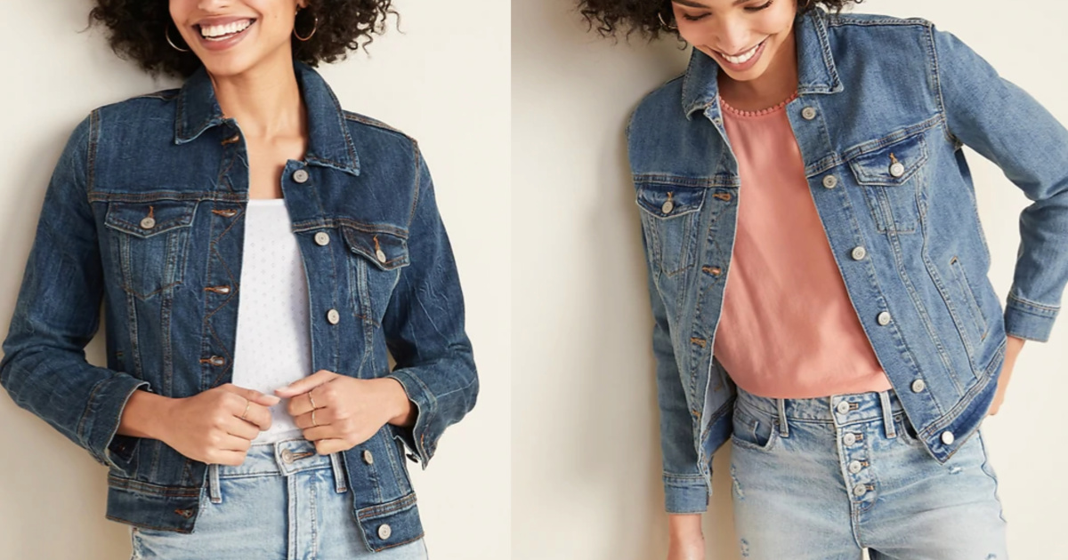 womens jean jacket old navy