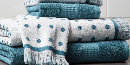 Better Homes & Gardens 6-Piece Bath Towel Set Only $14.99 on Walmart (Regularly $45)