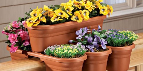 Huge Savings on Deck Rail Planters & Raised Garden Beds at The Home Depot