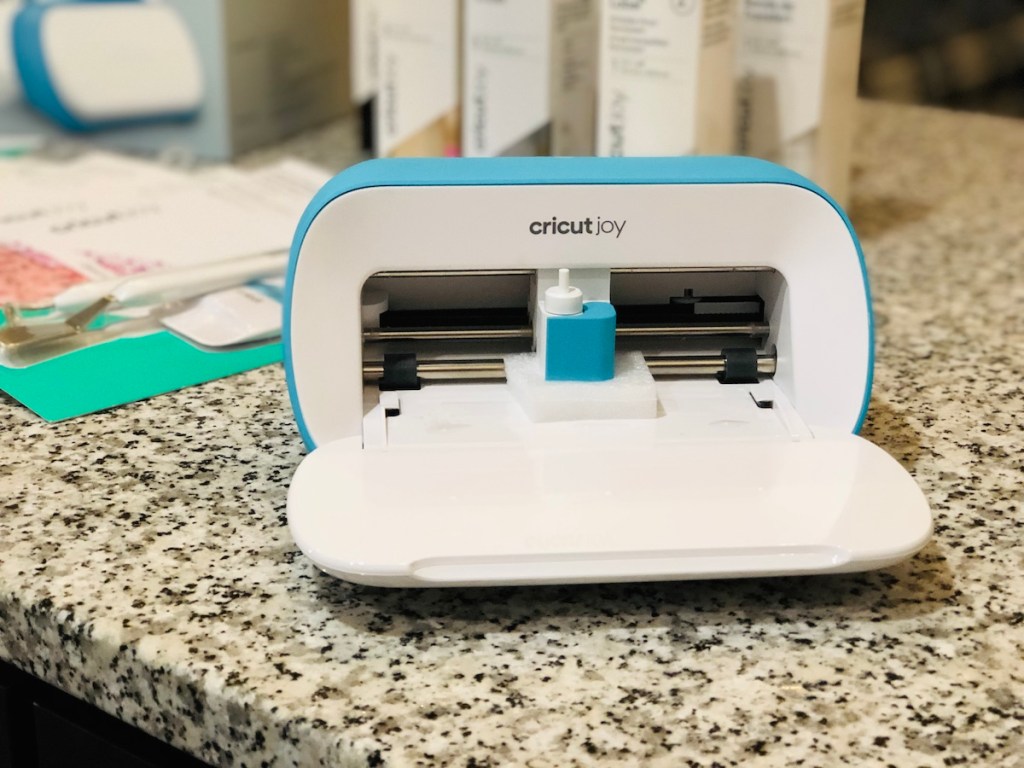 Cricut Joy Machine sitting on counter