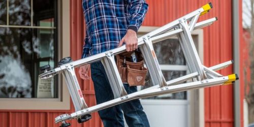 BIG Savings on Highly Rated Gorilla Ladder on The Home Depot