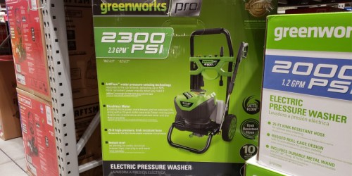 Greenworks Electric Pressure Washer Just $199 Shipped on Lowe’s