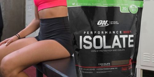 Optimum Nutrition Chocolate Isolate Protein Powder 3.35 Lbs Only $24.99 on Amazon