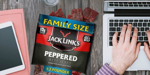 Jack Link’s Beef Jerky Family-Size Bag Only $8.40 Shipped on Amazon