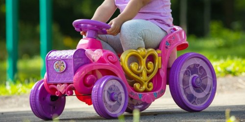 Disney Princess Carriage Ride-On Only $44 on Walmart.com (Regularly $60)
