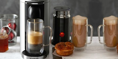 Nespresso VertuoPlus Deluxe Bundle Only $124.99 Shipped (Regularly $250)