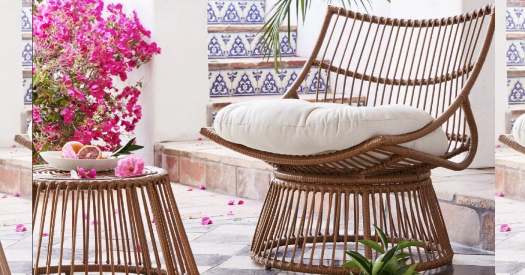 Opalhouse Chair on patio