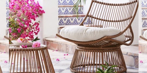 Opalhouse Patio Chair & Ottoman Set Only $214 Shipped on Target.com