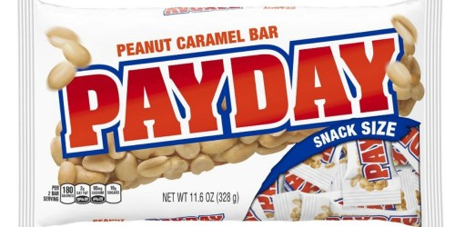 PayDay Snack-Size Candy Bar Bag Only $3.37 Shipped on Walgreens.com