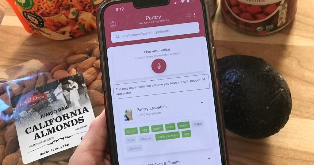 Recipe Generator App - Supercook