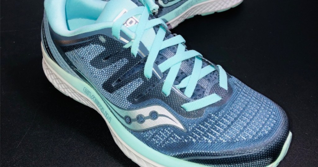 blue women's running shoes