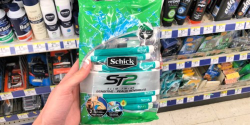 Schick Disposable Razor Packs Only $2.99 on Walgreens.com (Regularly $8)