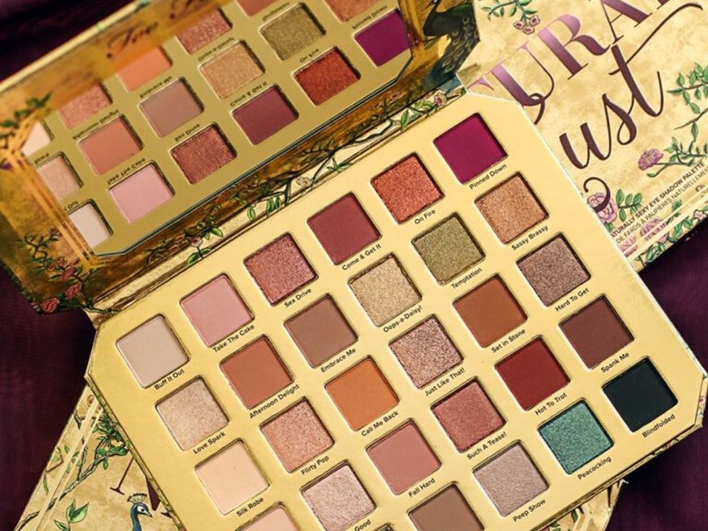 too faced 30 shade eye shadow palette