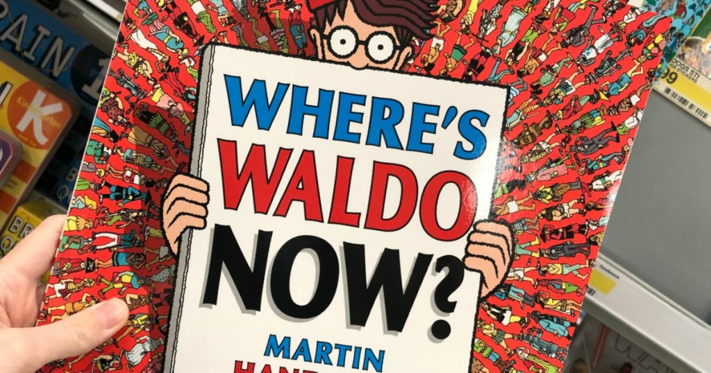 holding Where's Waldo book 