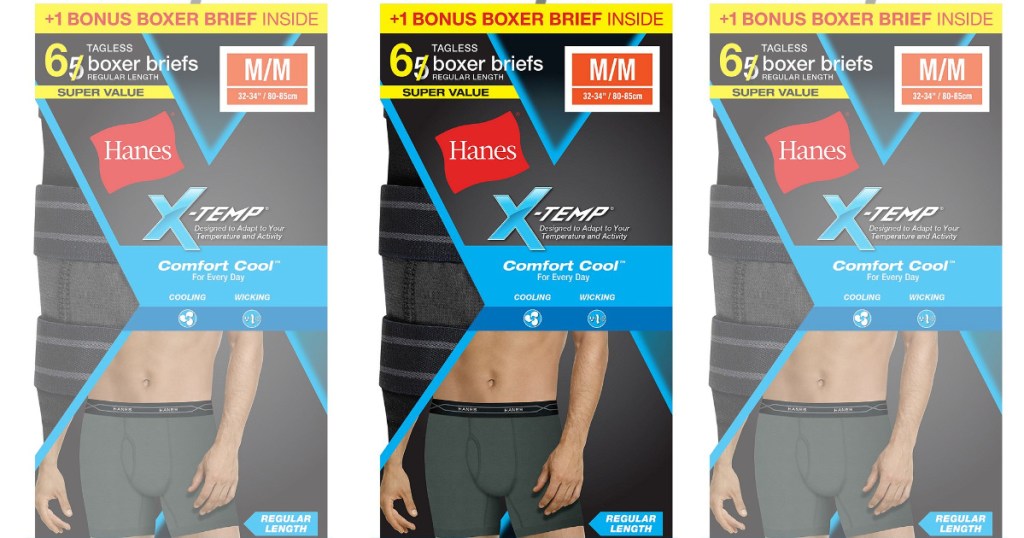 men's hanes boxers