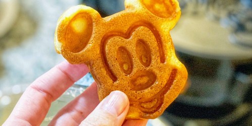 This Adorable Disney Waffle Maker Makes 6 Mickey Waffles at Once!