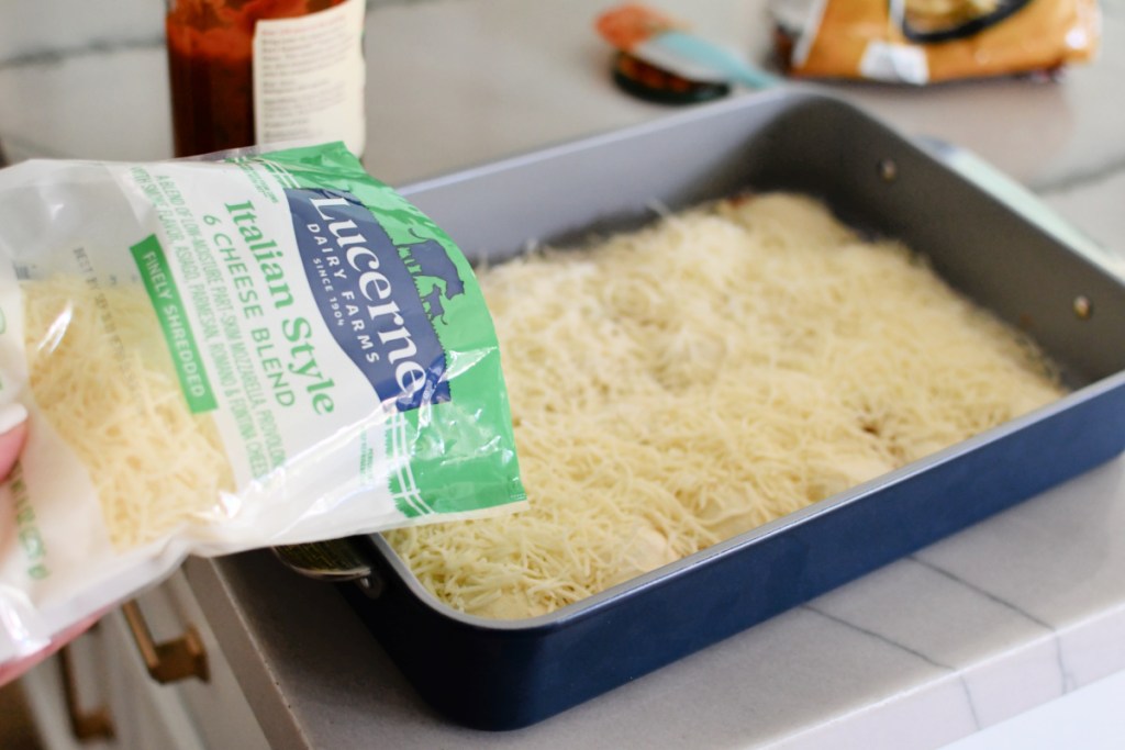 italian cheese blend in a bag