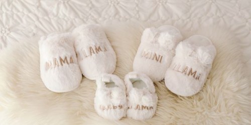 Lauren Conrad Mommy & Me Slipper Sets as Low as $13.60 Each on Kohl’s.com