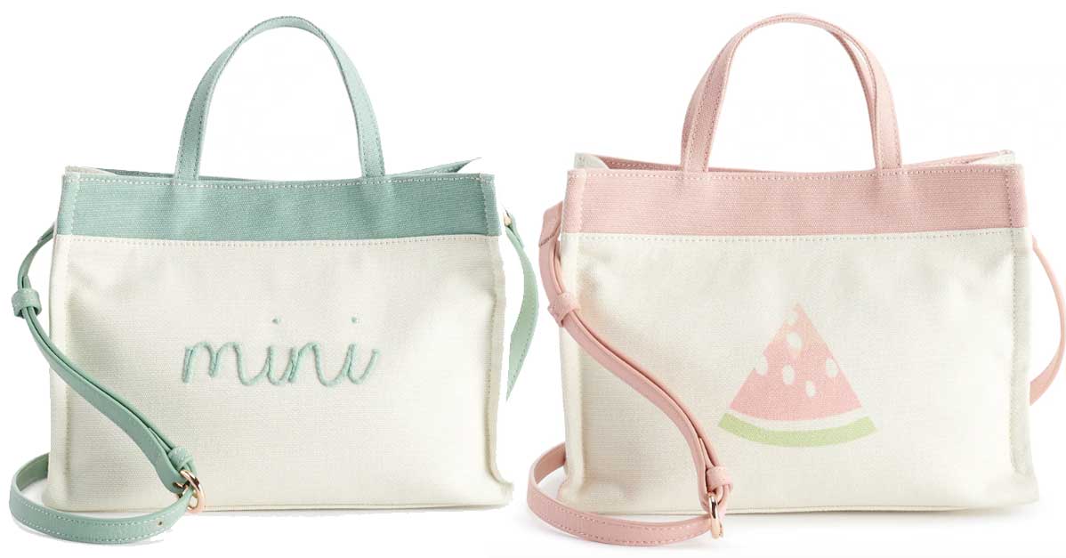 lauren conrad mommy and me mini totes