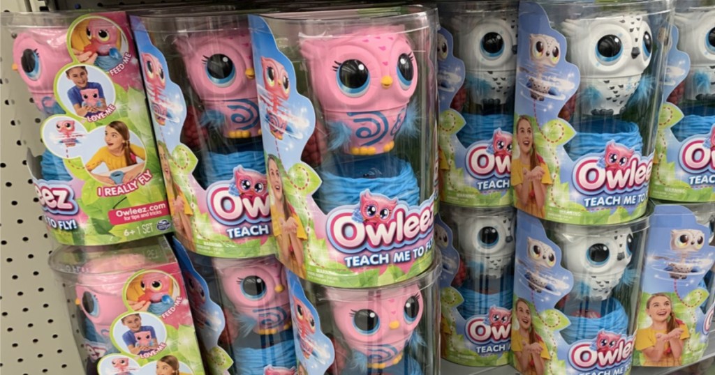 owleez interactive pets in aisle