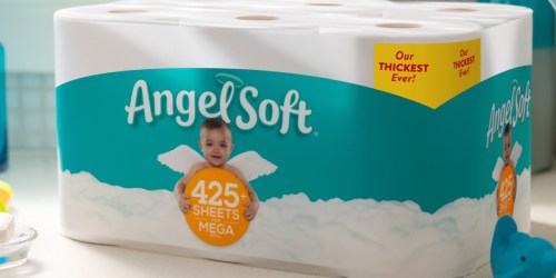 Angel Soft Toilet Paper Mega Rolls 18-Pack Only $14.97 on Walmart.com