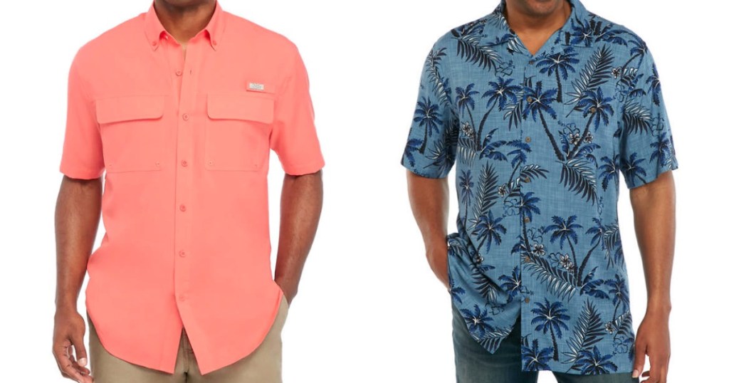 men wearing Button-Down Shirts