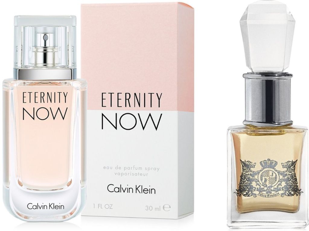 two bottles of women's perfume 