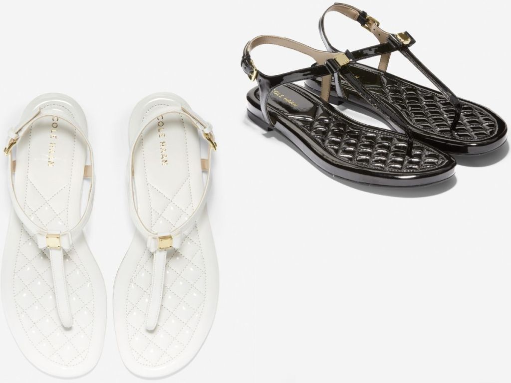 Cole Haan Strappy Bow Sandals