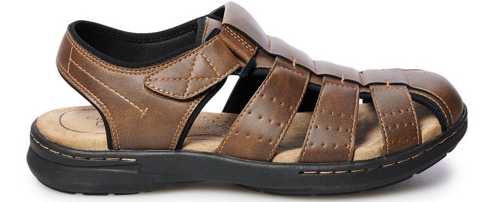 brown sandal