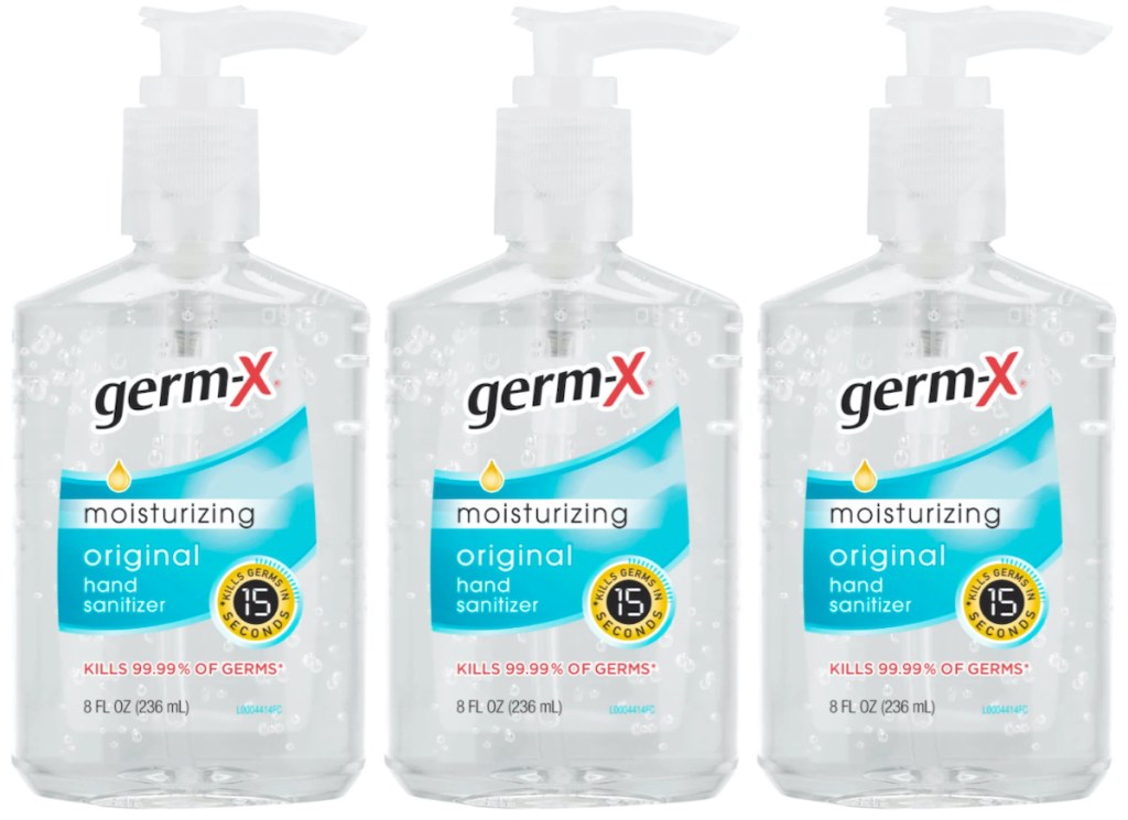 bottles of germ-x 8 oz
