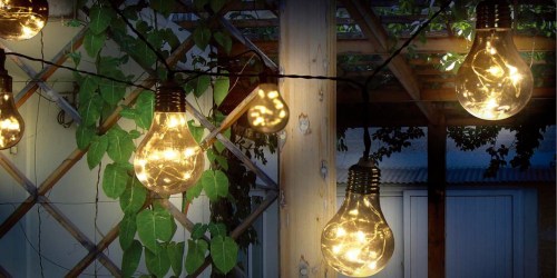 Outdoor LED String Lights Only $19.90 on Home Depot