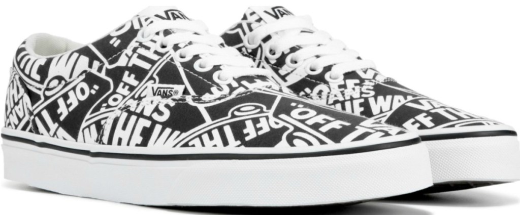 black and white vans 