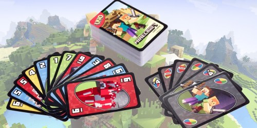 UNO Minecraft Card Game Only $5 on Amazon (Regularly $8)