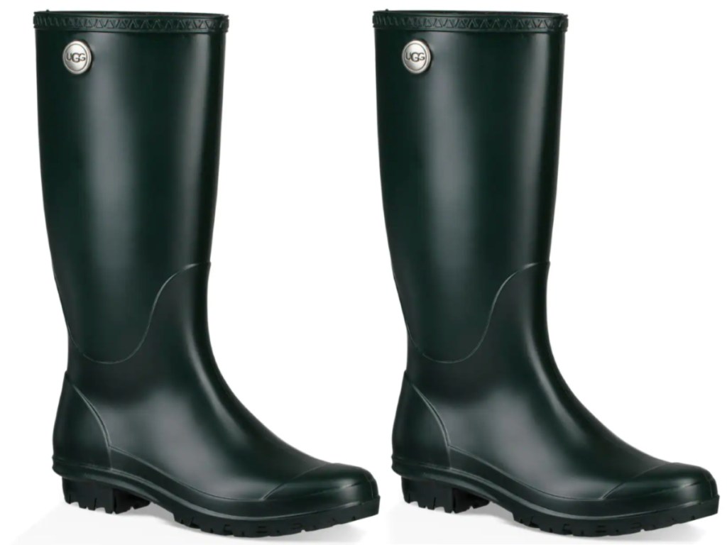 olive colored ugg SHELBY MATTE RAIN BOOT