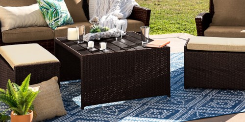 Outdoor Wicker 3-Piece Conversation Set Only $189.99 Shipped