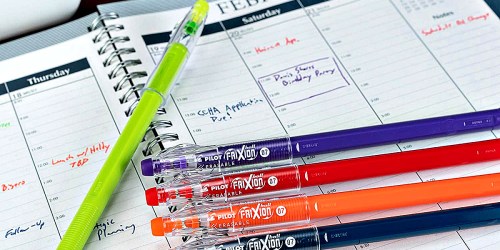 Pilot FriXion Erasable Gel Pens 10-Pack Only $5 (Regularly $18)